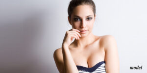 Female Model for Botox Treatment